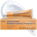 Curist Diclofenac Sodium Topical Gel 1 Procent 150g pentru Artrita Durere - Relief dureri articulare pentru dureri de mână / Foot, dureri de genunchi / Elbow Durere & glezna - 1% - 5.29oz