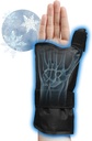 Wrist Ice Pack Wrap, Gel Compression Support, Flexible Hot & Cold Brace for Hand Rănile reutilizabile, Reumatoid, Tendinita, Umflare, Carpal Tunnel, Artrita, Frig Pack for Pack and Muscle Terapie