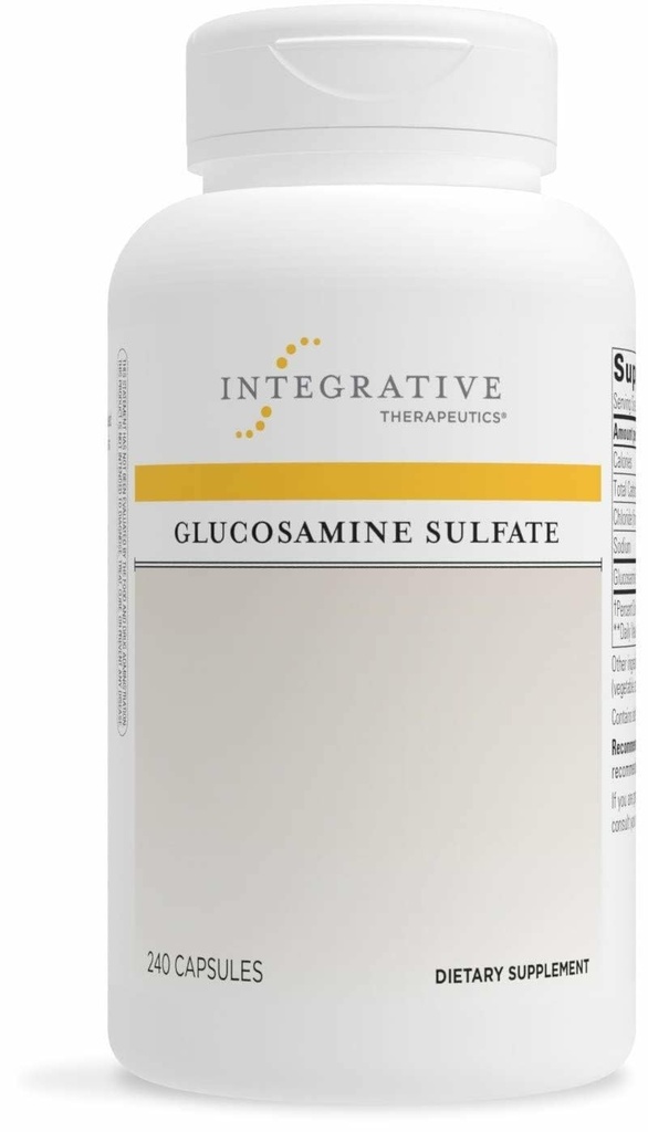 Terapice integrate Glucosamine sulfate - Cartilage Supplement* - Building Block of Cartilage - Gluten-Free & Dairy-Free - 240 capsule (80 Servings)