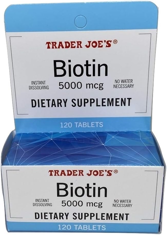 Joe's Biotin 5000 mcg Supliment alimentar
