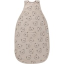 Woolino Merino Wool și bumbac organic Ultimate Baby Sleep Sack - 4 Sezonul Pat purtabil Blanket - Două-Way Zipper Sac de dormit reglabil - Dimensiune universală (2-24 luni) - Urs de pluş