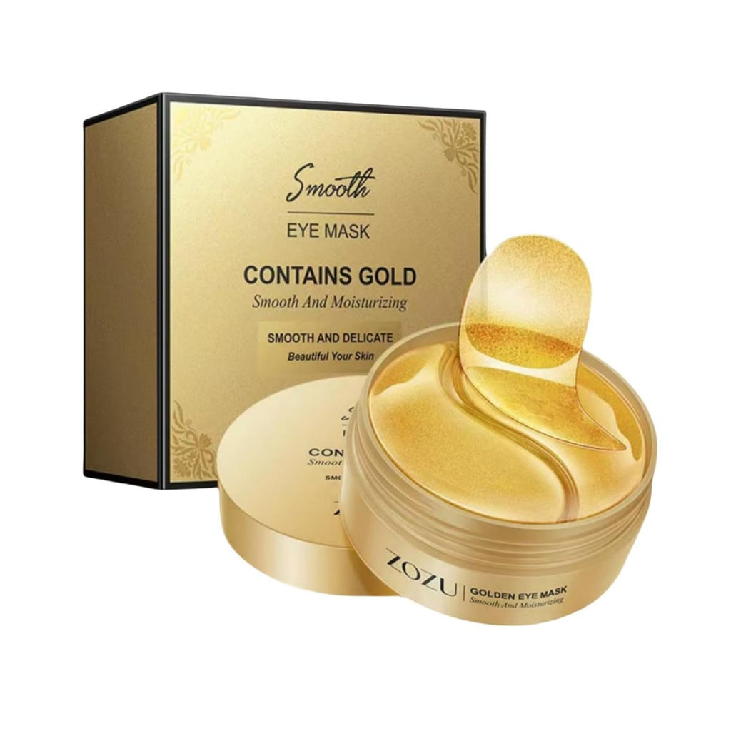 Eye Patch acid hialuronic (Removes Dark Circles, Eye Bags, Care ochi, Wrinkles, Puffy Eyes, Skin Cushioning) - Anti-Aging Moisturising 60PCS. Pentru bărbaţi şi femei