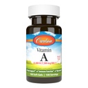 Carlson - Vitamina A, 25000 UI (7500 μg RAE), Vision & Skin Health, Immune Function, 100 geluri moi