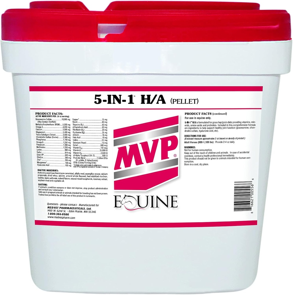 5-in-1 H/A (20lb) Toate într-un singur suport pentru cai.