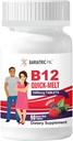BariatricPal 1000mcg B12 Congelări rapide fără zahăr (90 Count) - Berry