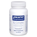 Pure Encapsulations B6 Complex - Supports Nervois System & Brain Health* - Include B Vitamine - Contine vitamine bogate B6 - non-GMO & Gluten Free - 60 capsule