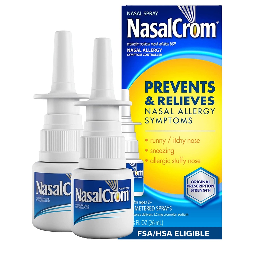 NasalCrom Nasal Spray Alergie Symptom Controller 
