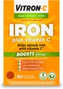 Vitron-C Supliment de fier de mare potenta cu 125 mg vitamina C, 60 Număr