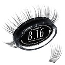 Lashify Bold 16mm Gossamer Extensii geană Refill, negru, False Lashes DIY pentru un aspect natural
