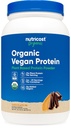 Nutricost Organic Vegan Proteine Unt de arahide (2 LB) - Gluten-gratuit, fără OMG-uri