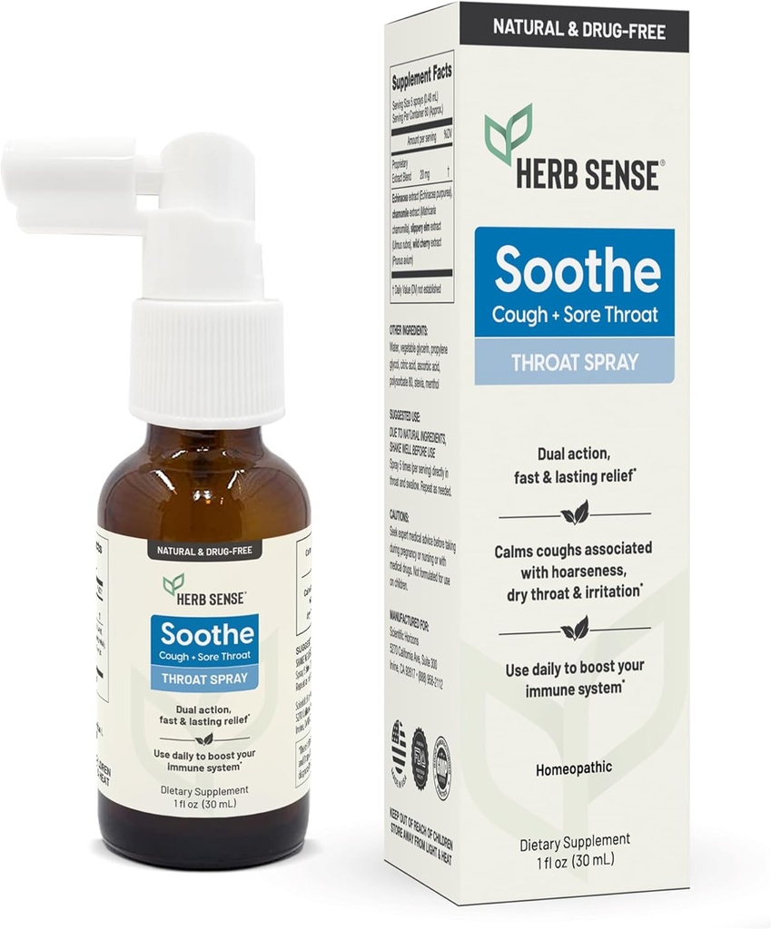 Herb Sense Throat Comfort Spray 