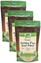 Hrană pentru animale, Inul de Aur organic, Sursa de acizi grași esențiali și fibre, Rece-processed, Certified Non-GMO, 12-Ounce (Packing May Vary) (Pachet de 3)
