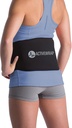 ActiveWrap - Back Ice Pack pentru dureri de spate, Umflare, luxaţie, Spasm, Stiffness şi mai mult, Reutilizabil Ice Pack pentru leziuni cu curea de compresie, Utilizare pentru terapie caldă şi rece, Mic / Mediu
