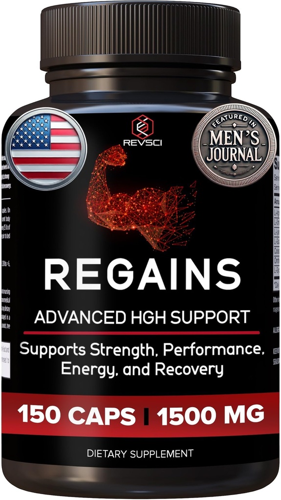 Suplimente HGH pentru bărbaţi şi femei - Reface naturale Anabolic musculare Creşterea Clădire & hormon uman de creştere pentru bărbaţi, Constructor musculare pentru bărbaţi, Recuperare musculare Post antrenament Supliment, 150 Pastile de proteine