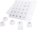 30 Zi Organizator Pilula, Pastile Portable Stoarce pentru a deschide, mare o dată pe zi pentru călătorie, lunar pentru vitamine, medicamente, Suplimente (Clear)