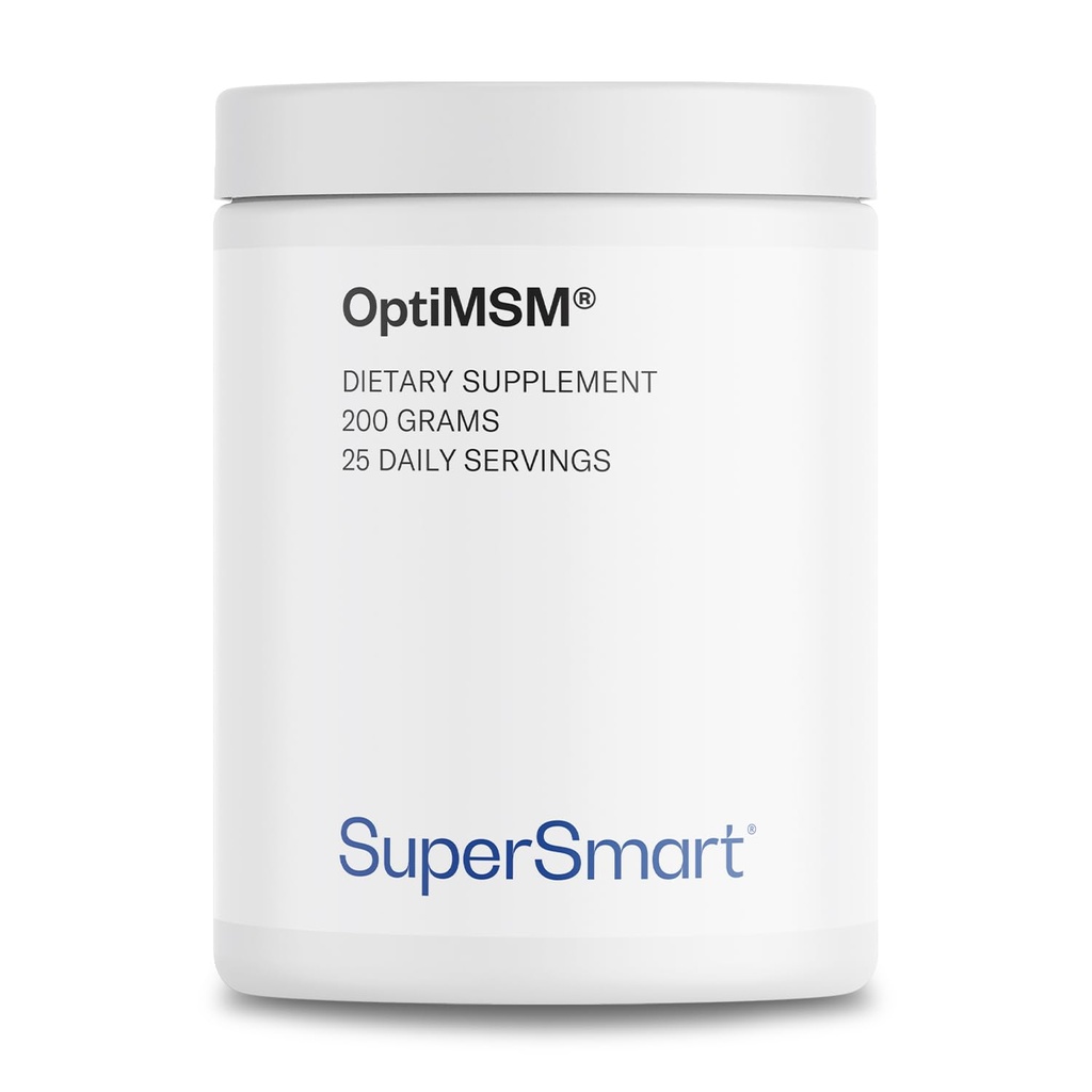 OptiMSM supersmart (Formulă patentată și înaltă puritate) - MSM metil-sulfonil-metan Suplimentul pentru pulbere 