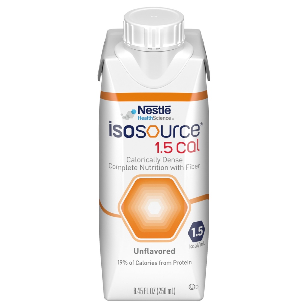 Nestle Clinic Nutrition Isosource 1.5 Cal Nutritional Supplement, 1 Pound, Pachet de 24