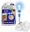 Ceară extract de ceară de ureche Remover wax w/ 2 Sfaturi flexibile, LED- lumină, & Curățare Perie 