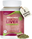 Liz Cruz Dragoste Ficat - Ficat Curățare Detoxifiere & Reparații, Suplimente hepatice cu enzime, plante aromatice, & Ingrediente nutritive, Suplimentul de sănătate hepatică în Capsule Veggie, 60 Conte