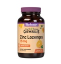 Bluebonnet Nutriție Earthweet Zinc Lozenges 15mg Chestables, Plus 100mg de vitamina C, Soy-Free, Gluten-Free, Kosher Certified, Dairy-Free, Vegan, Orange Flavored, 60 Lozenges