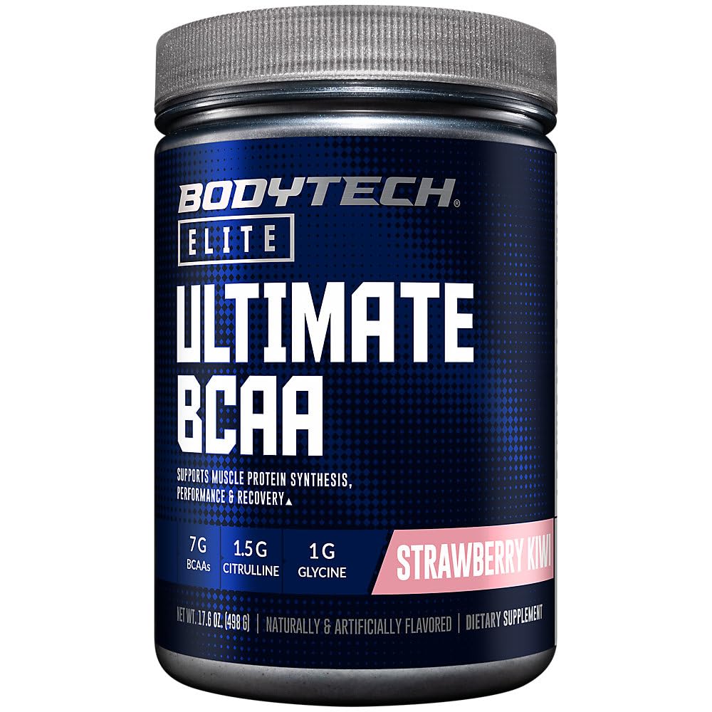 Ultimate BCAA a" Suportă Sinteza proteinei musculare, performanța și recuperarea a" Căpșuni Kiwi (17,6 oz./30 Servings)