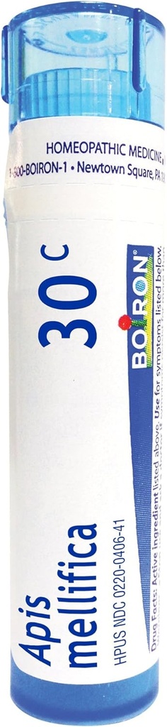 Boiron Apis Mellifica, 30C, Homeopathic Medicine Insecta Bites