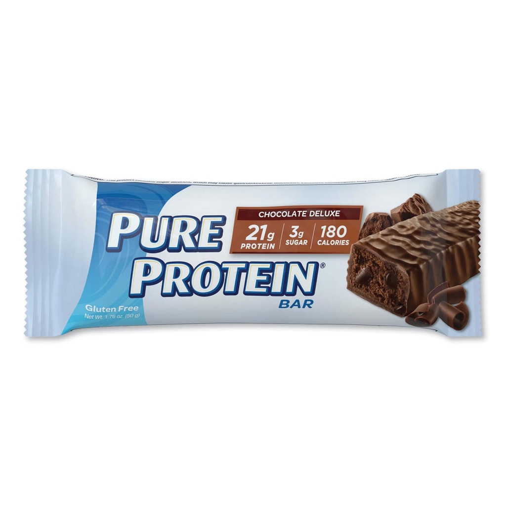 Ciocolată pură de proteine Ca Dimensiune 6ct Proteine Pure ciocolată Bar 1.76z