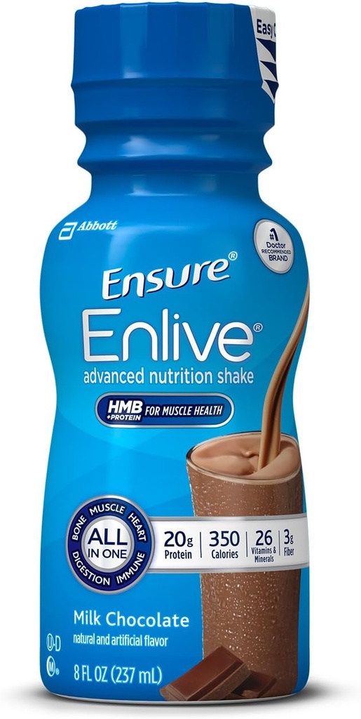 Asigurarea unei nutriții avansate în viață Se agită cu 20 de grame de proteine, Mese de înlocuire Shakes, Lapte Ciocolată, 8 fl oz, 16 conta
