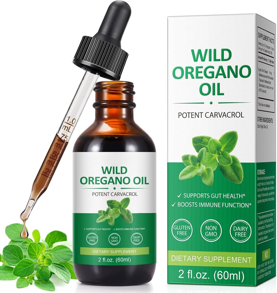 Ulei de Oregano, ulei de Oregano poate folosi pentru barbat si femeie - 2 Fl oz