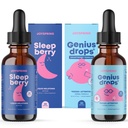 JoySpring SleepBerry Liquid Melatonin şi Genius scade Smartberry Vanilla pentru copii