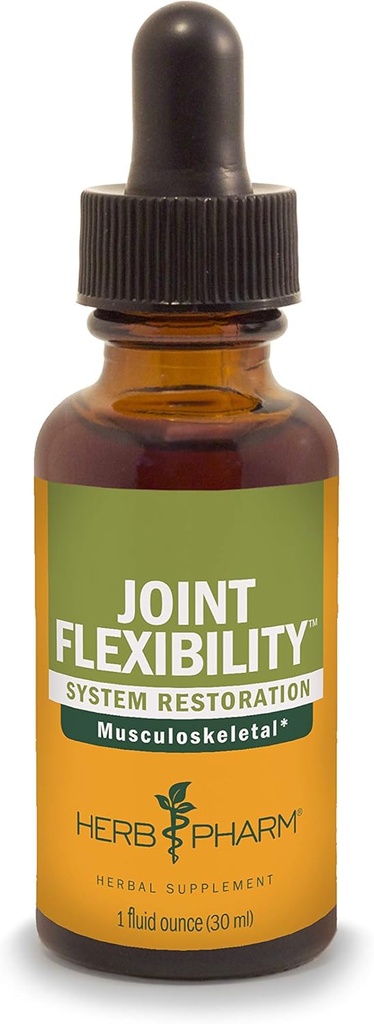 Herb Pharm Flexibilitate comuna Herb Liquid Herbal Formula pentru suport sistem musculo-scheletic - 1 Ounce