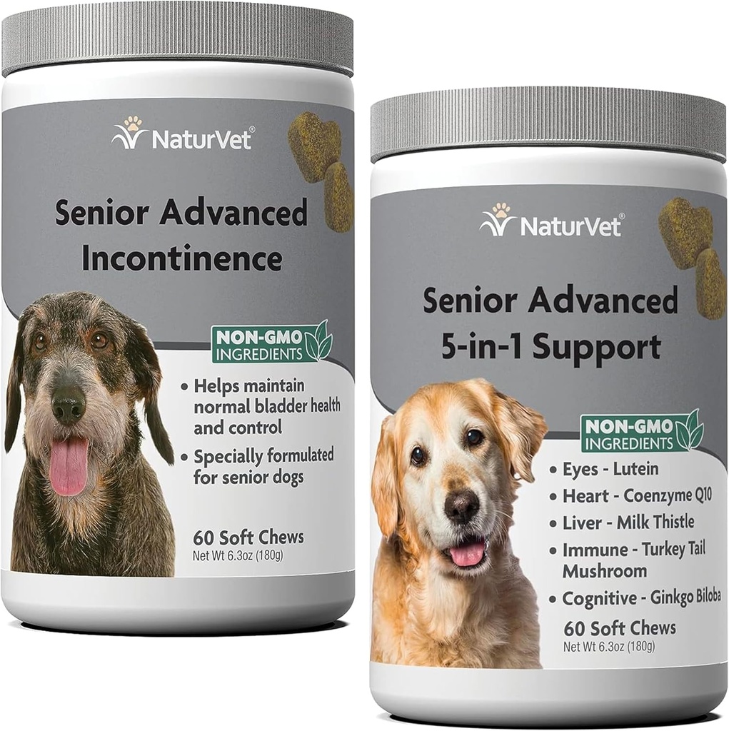 NaturVet Senior Advanced Incontinenta Dog Supliment 