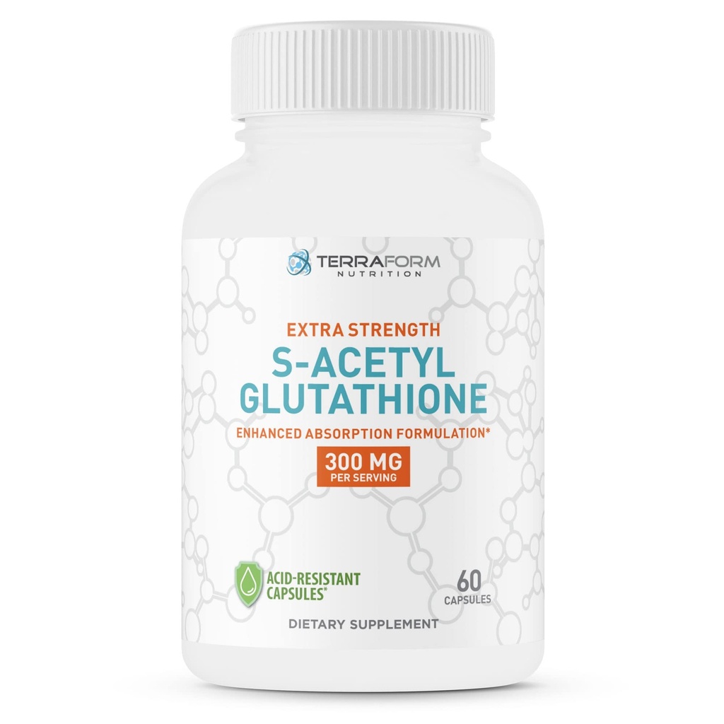 TerraForm Nutritie Extra Putere S-Acetil Glutatione 300mg 