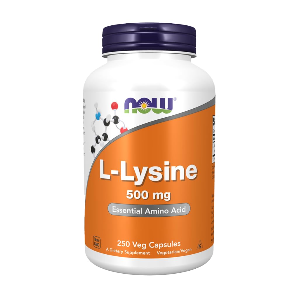 Acum alimente L-Lysine 500 Milligrame, 250 comprimate