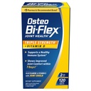 Osteo Bi-Flex Triple Putere cu vitamina D Glucosamină Chondroitin supliment comun de sănătate, comprimate filmate, roșu, 120 conte