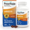 PreserVision AREDS Eye Vitamine, #1 Eye Doctor Recomandat Brand, Multivitamine cu luteină, Vitamine C & E, Zinc, și suplimente de cupru, 120 Softgels