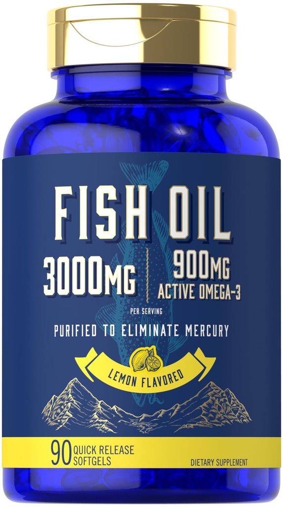 Carlyle ulei de pește 3000mg 