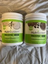 Nutrisystem Nutrirush Probiotic Shakes Chocolate Fudge and Sweet Vanilla Shake Mix - Proteine & Probiotice suport Bust digestiv Belly Bloat 2 Containere 16.3 oz. fiecare 28 Servings, (Pachet de 2)