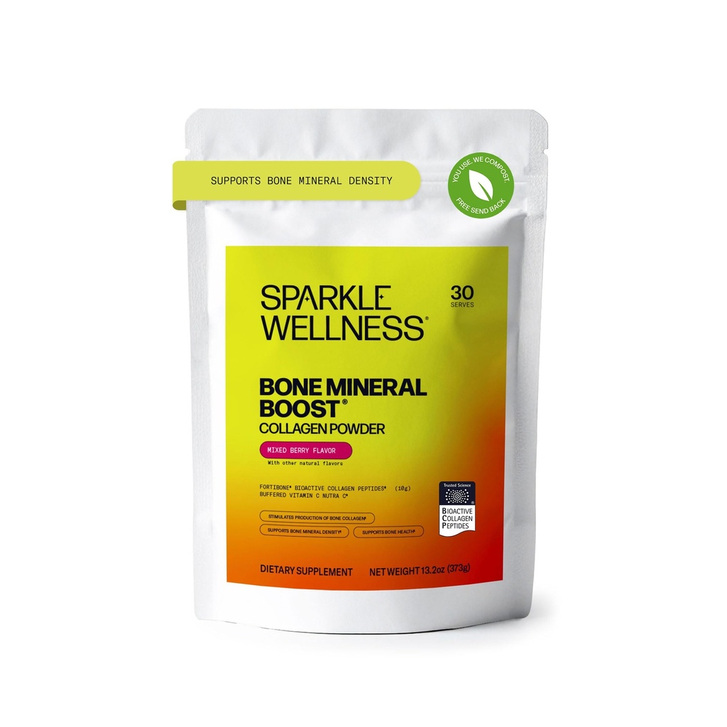 Sparkle Wellness Osteo Boost (amestecat Berry) [Serveşte] 