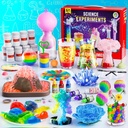 110 Lab Experimente Stiinta Kituri pentru copii - STEM Proiecte de jucarii stiintifice educationale pentru copii 6 7 8 9 10 12 Ani, Cadouri de Craciun pentru baieti si fete, Chimie Set, Invatare si Educatie