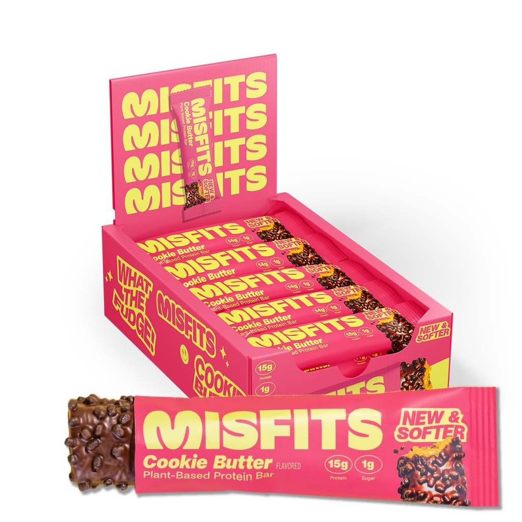 Misfits Vegan Proteina Baruri, Cookie Butter - Actualizat Recipe 