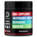 11in1 NAD Supliment cu nicotinamidă Ribozidă, Querbetin, Resveratrol şi 8 mai - 2 luni de aprovizionare