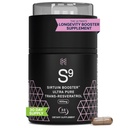 HPN Nutraceuticals SIRTUIN, 98% Extract de Ultra Pur Trans-Resveratrol, Activator Sirtuin, 600 mg extract de trans-Resveratrol 98%, 30 capsule