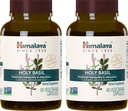 Himalaya Holy Basil, 60 de zile de aprovizionare - Herbal Adrenale de sprijin pentru ajutor de stres, relaxare, suport energetic și somnolență ocazională - Vegan, non-GMO, gluten gratuit, 720 mg, 60 capsule, pachet de 2