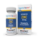 Sursă superioară de zinc 25 mg - Include vitamina D3 5000 UI - Premium Supplement Immune Support pentru bărbaţi şi femei - non-GMO & Gluten-Free - 60 comprimate MicroLinguale Dissolvabile