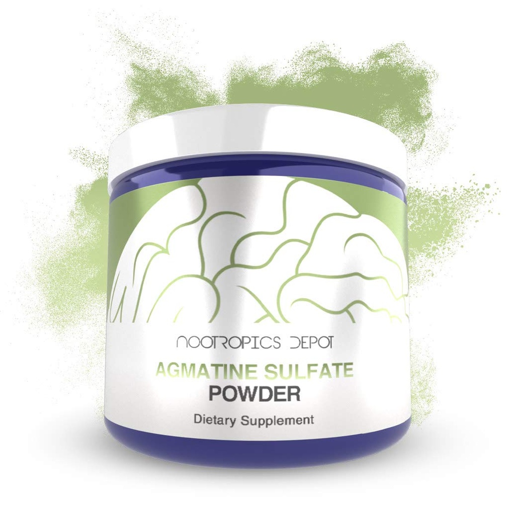 Nootrops Depot Agmatine Sulfate Powder - 250 Grams - Suplimentul pentru energie 
