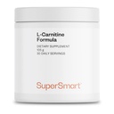 Supersmart - L-Carnitina Formula (Aroma naturala de lamaie) - 2-in-1 cu Acetil L-Carnitina si L-Carnitina Tartrat de pulbere - Aminoacidi Complex Supliment 