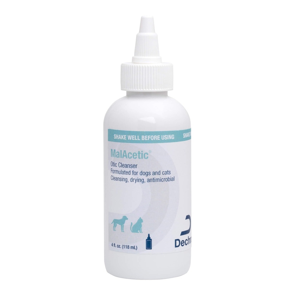 Dechra Malacetic Otic Cleanser pentru câini și pisici, 4 fl oz