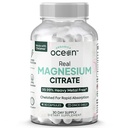 Organics Ocean Real Magneziu Citrate - supliment de magneziu de mare absorbţie - Magneziu Chelat pentru a sprijini energie, relaxare, şi Regularitate