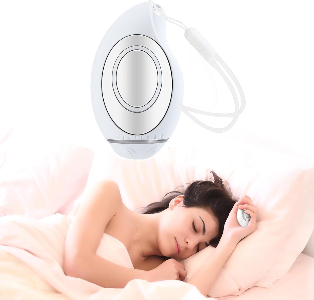 Dispozitiv de ajutor pentru somn natural, instrument de relaxare hand-held pe timp de noapte cu design portabil pentru wellness fizic și mental - soluție de somn adânc cu suport științific